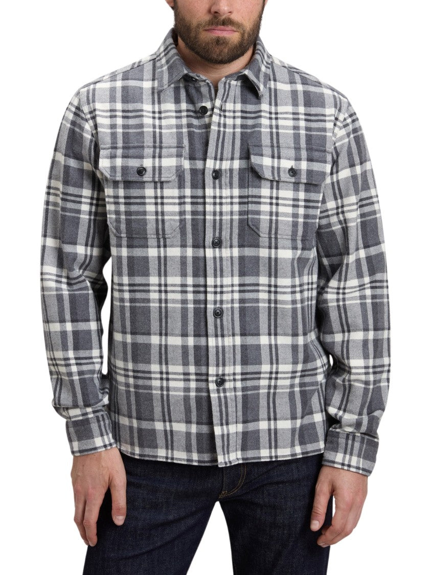 Woolrich Pure Cotton Flannel Checked Shirt