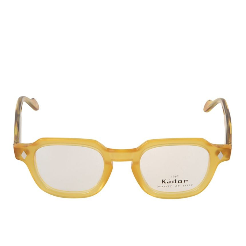 Kador Turbot Translucent Amber-Yellow Turbot Sunglasses With Gradient Temples