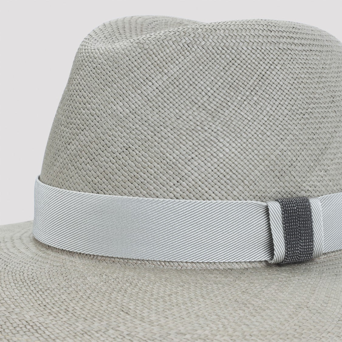 Brunello Cucinelli Wide-Brimmed Natural Straw Hat