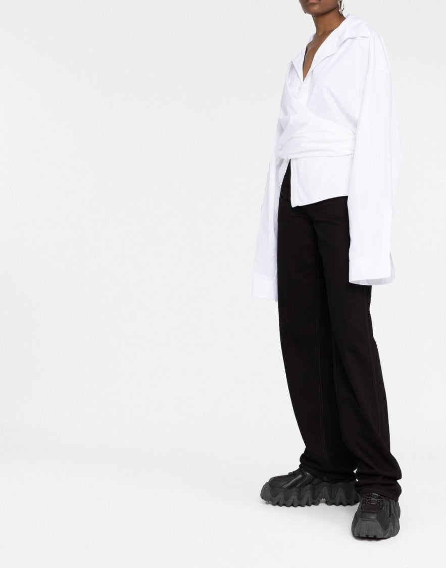 Balenciaga Oversized Wrap Shirt