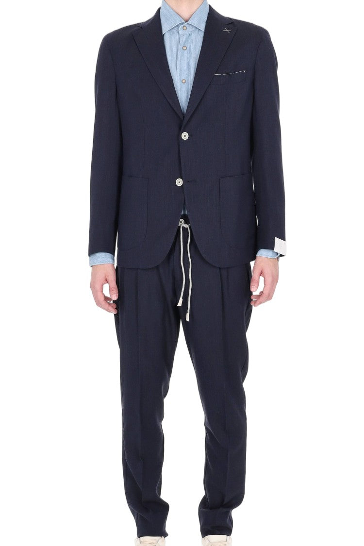 Eleventy Summertime Loro Piana Wool-Silk-Linen Suit