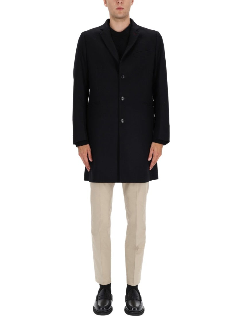 Ps Paul Smith Tailored Black Coat