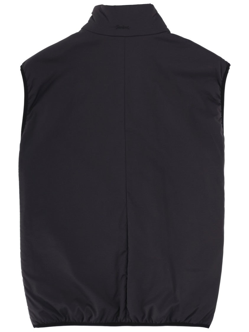 Laminar High Collar Padded Quilted Polyamide Jacket