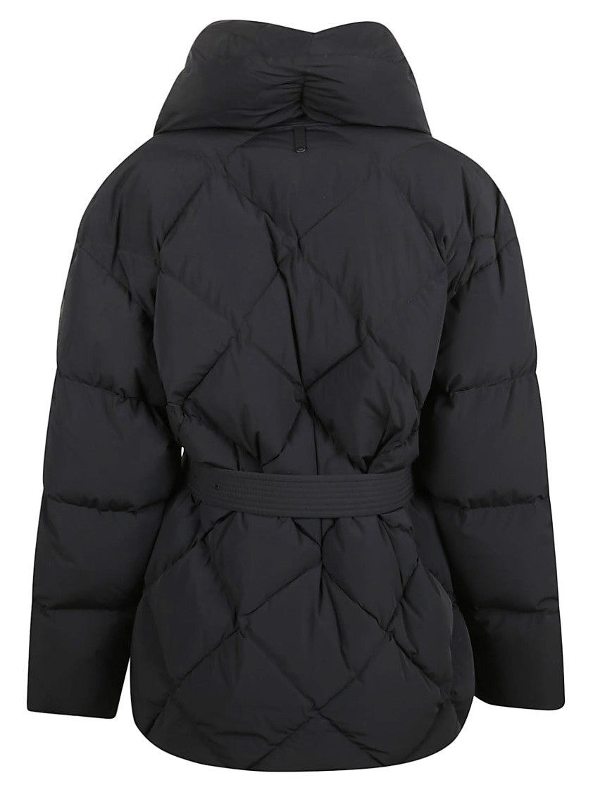 Mackage Belted Black Down Jacket