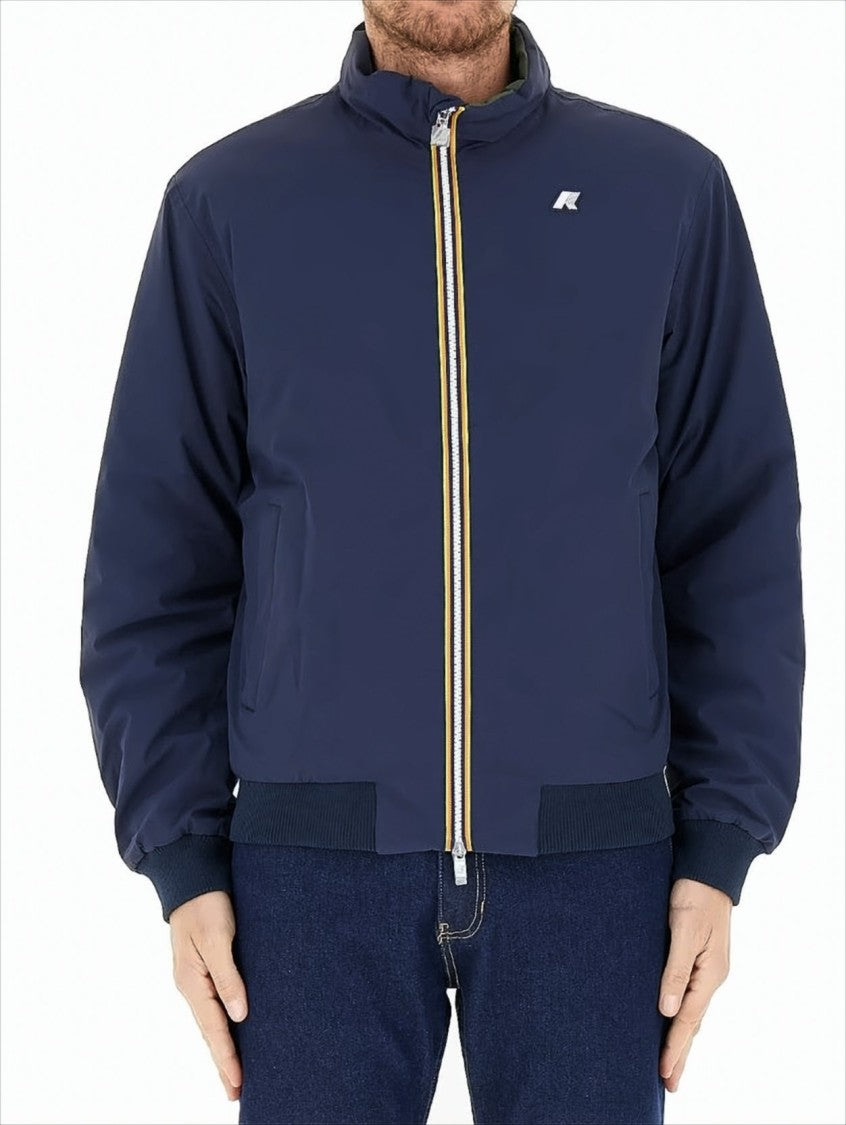 K-Way Reversible Waterproof Stretch Jacket With Wool Padding