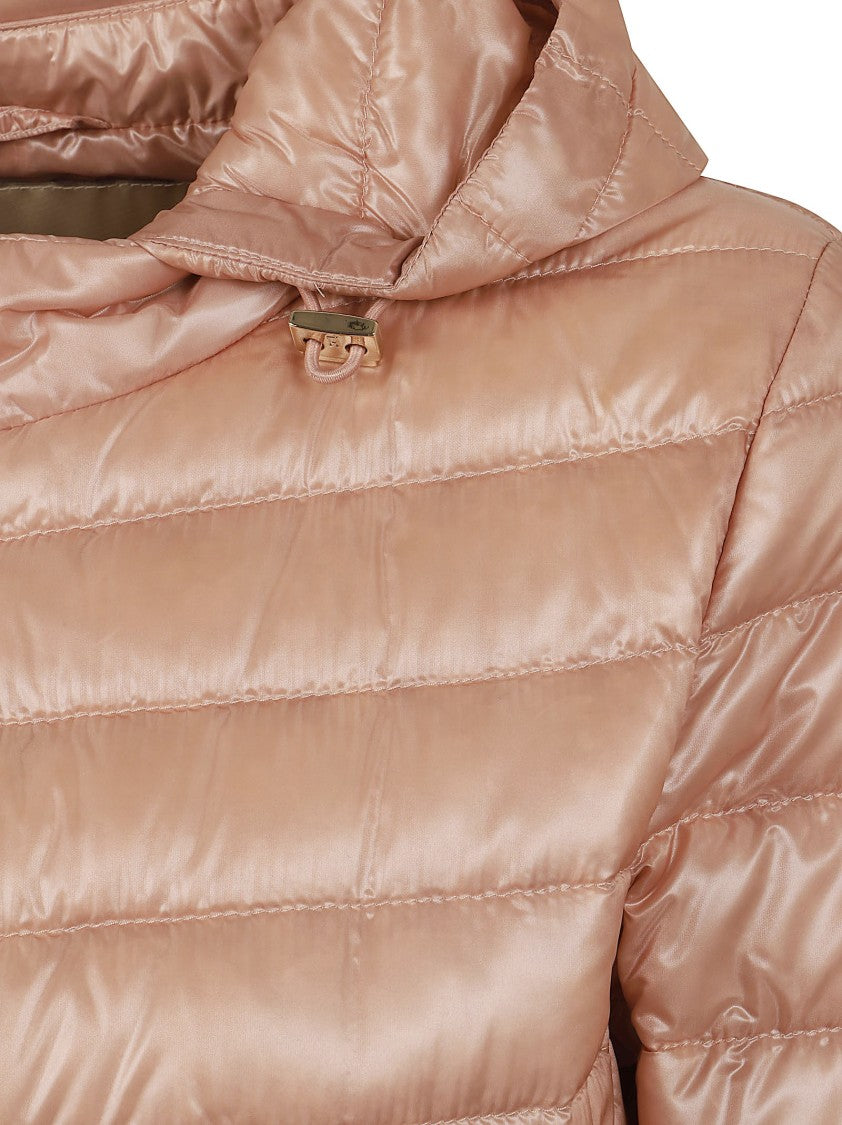 Herno Ultralight Nylon Bomber Jacket With Detachable Hood