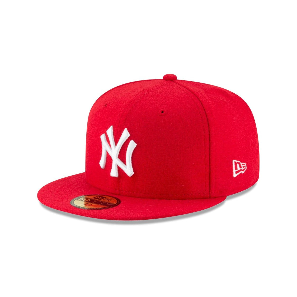 New Era New York Yankees Scarlet Basic 59Fifty Fitted Hat