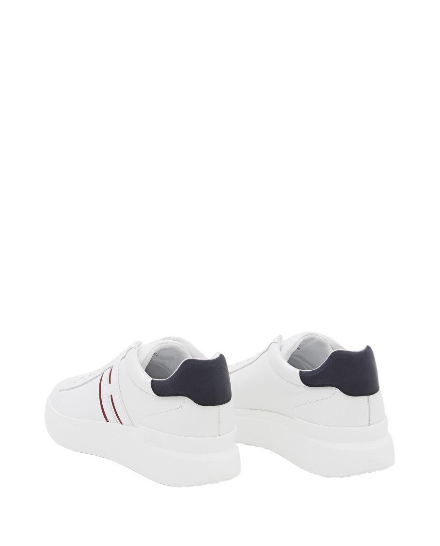 Hogan Low-Top Sneakers With Distinctive Side Logo And Rubber Sole