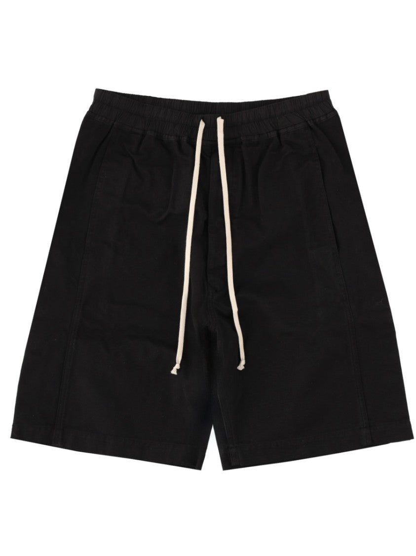 Drkshdw By Rick Owens Wide Pusher Side Snap Buttons Shorts
