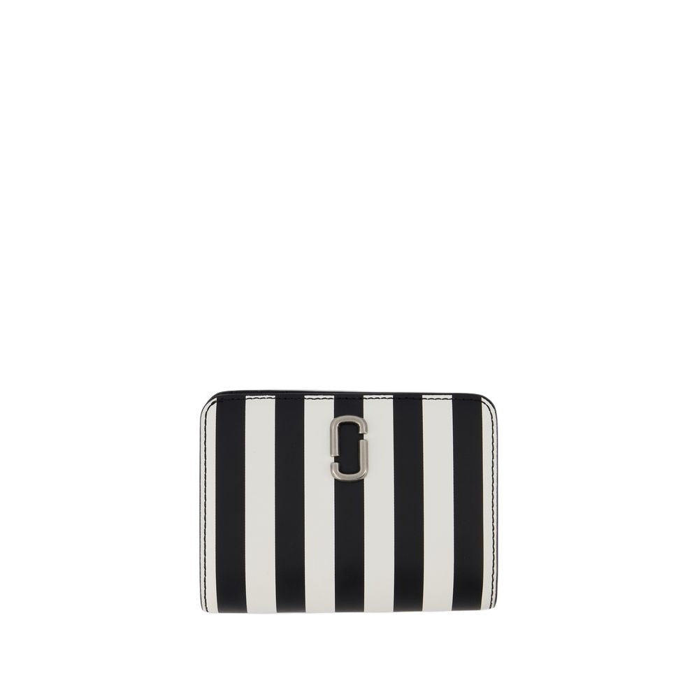 Marc Jacobs The Mini Compact Wallet - Leather - Black
