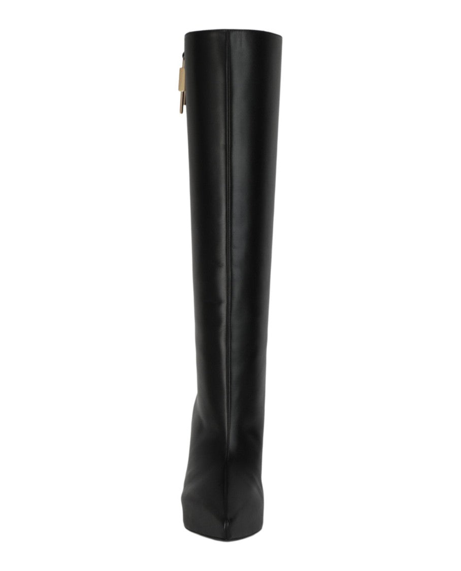 Givenchy G-Lock Knee-High Wedge Boots