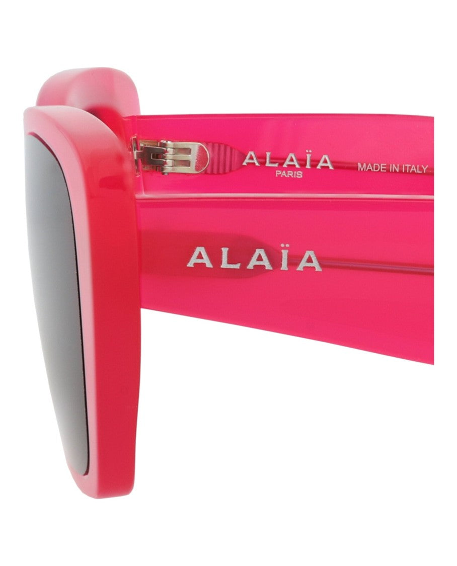 Alaïa Square-Frame Recycled Acetate Sunglasses