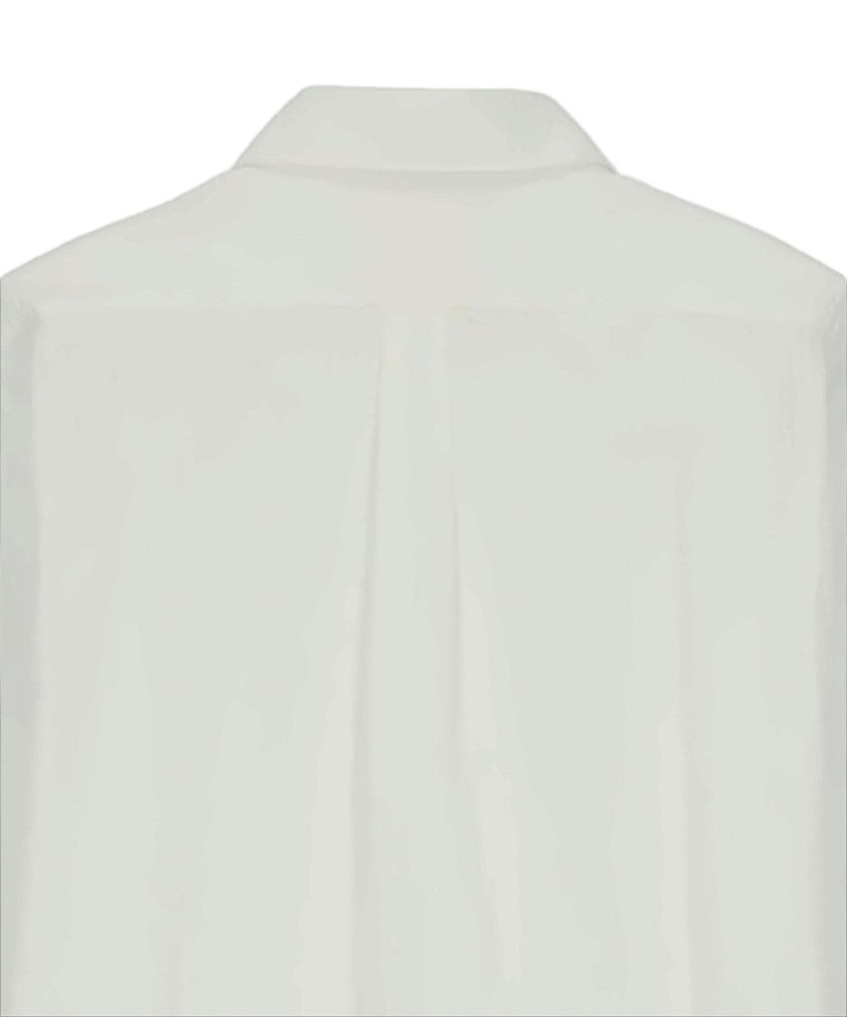 Givenchy Long-Sleeve Cotton Shirt With Button-Down Front