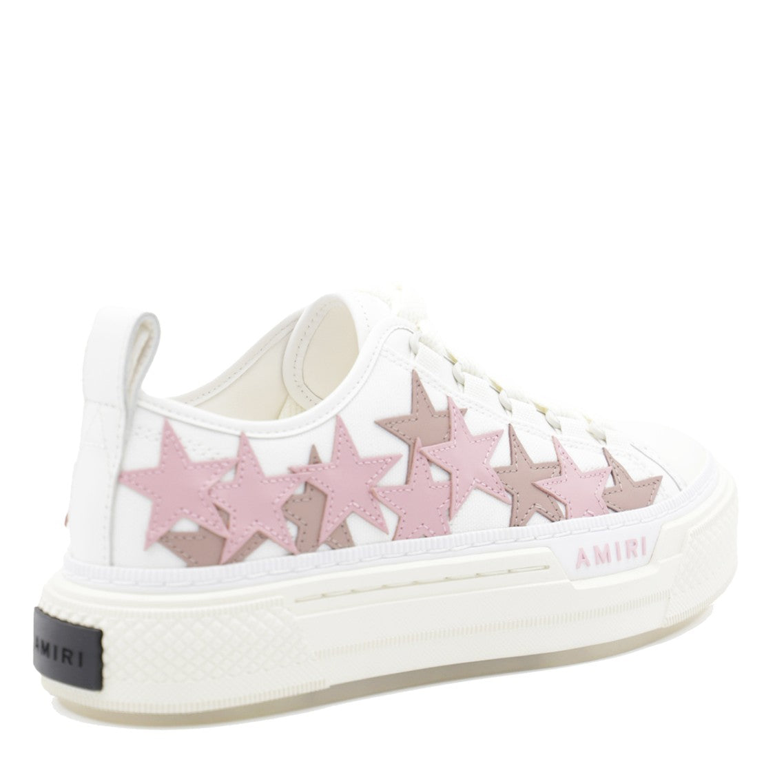 Amiri White Leather Stars Court Sneakers