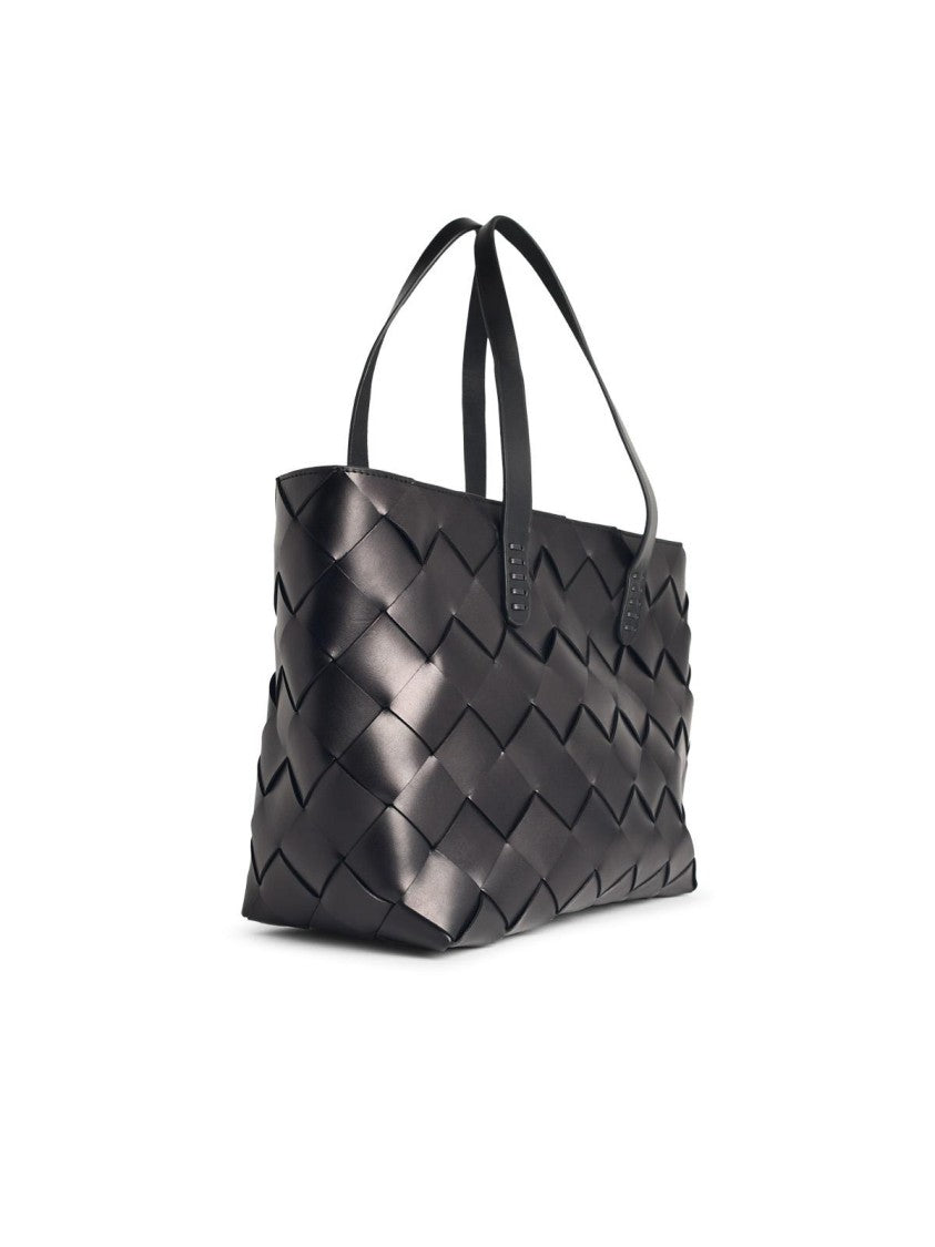 Dragon Diffusion 'Crossover' Black Leather Bag