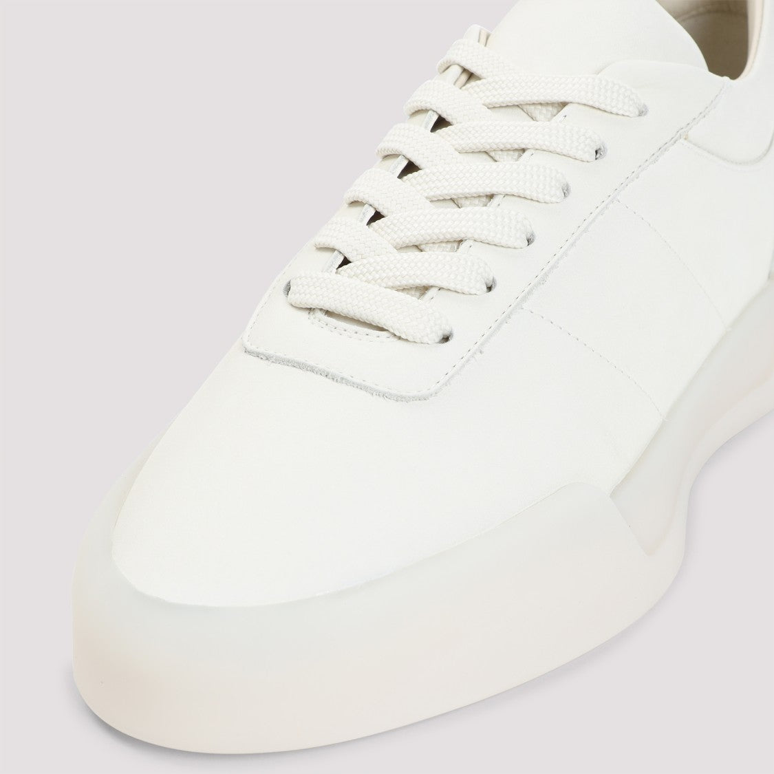 Fear Of God Aerobic Low White Calf Leather Sneakers