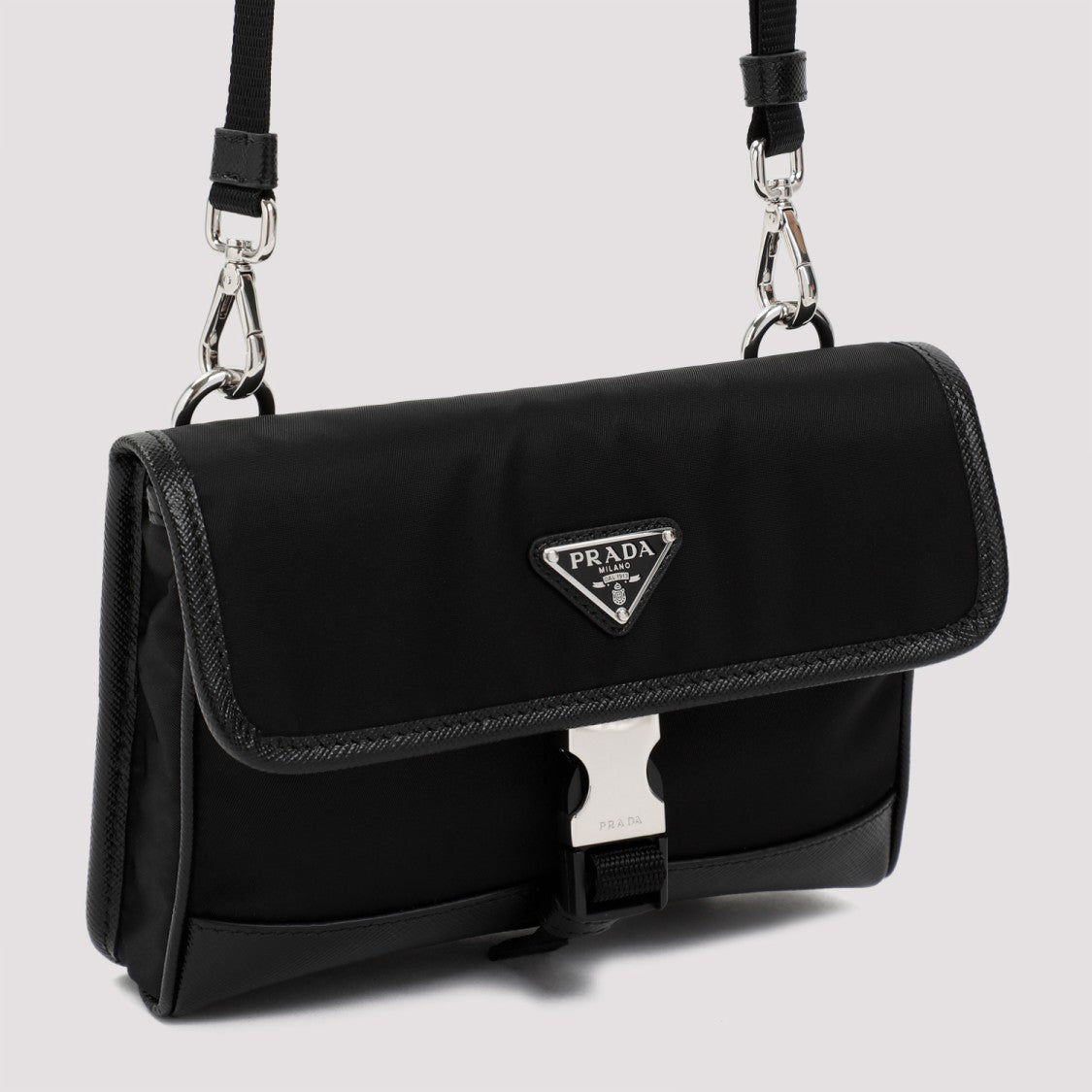 Prada Rectangular Phone Holder With Detachable Strap