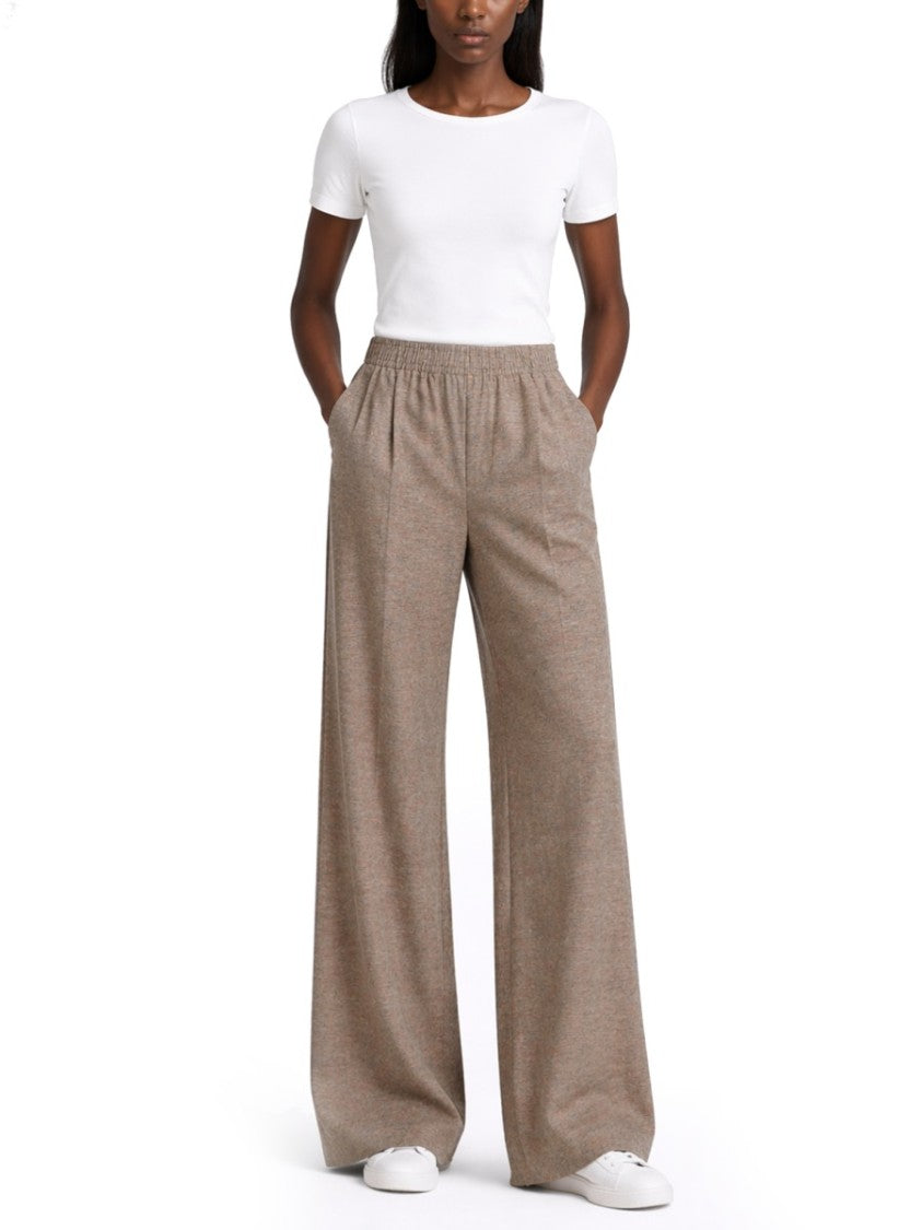 Fabiana Filippi Amelia Wide-Leg Linen Pants