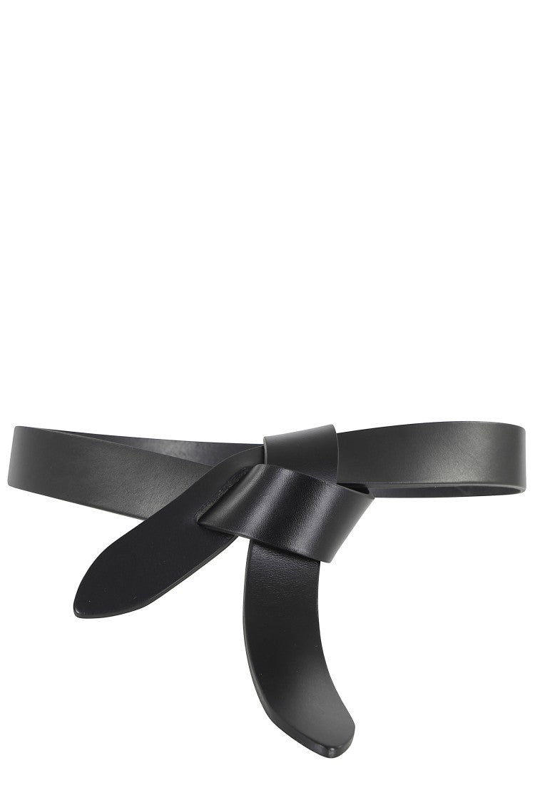 Isabel Marant Lecce Tie Closure Cow Leather Belt