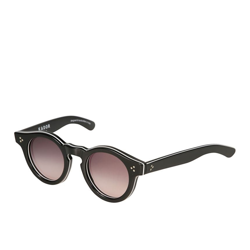 Kador Mondo Round Frame Gradient Sunglasses With Glossy Finish