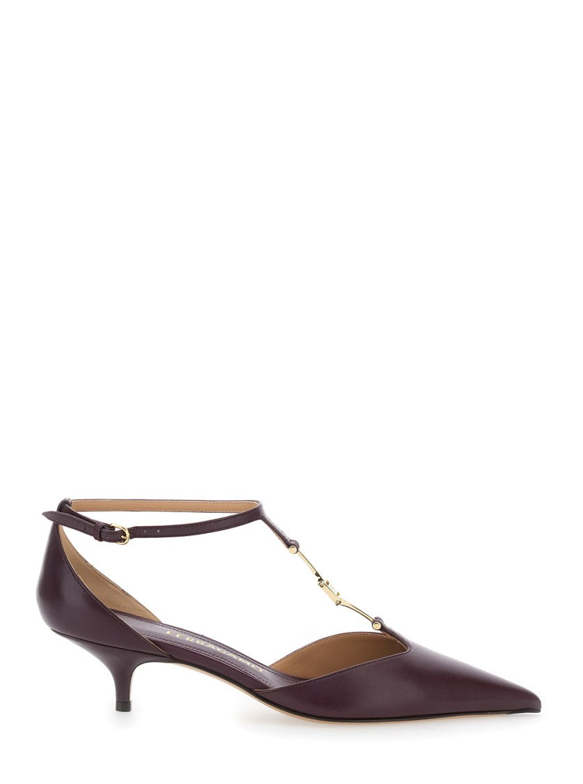 Salvatore Ferragamo Traci 40 T-Strap Pumps