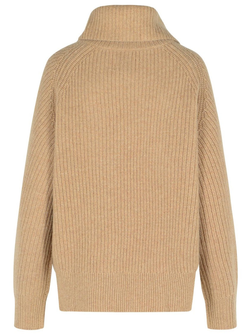 Loulou De Saison 'Cecil' Beige Cashmere Sweater