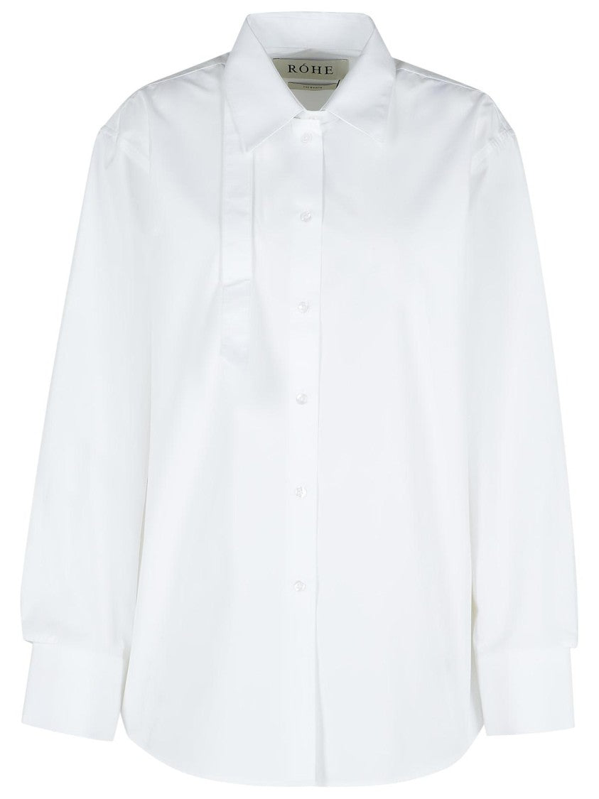 Róhe White Cotton Shirt