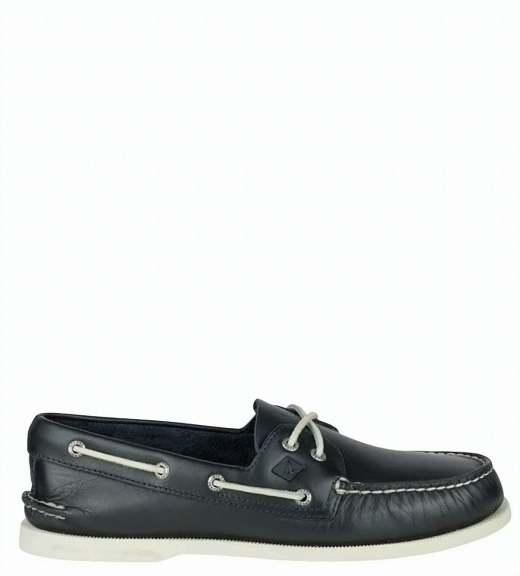 Sperry Top Sider Blue Leather Lacing Mocassin Shoes