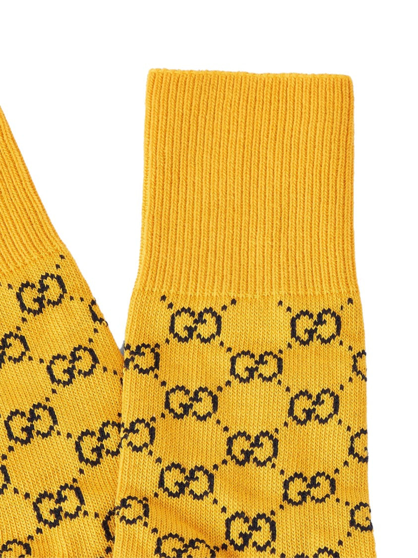 Gucci Monogram Logo Socks