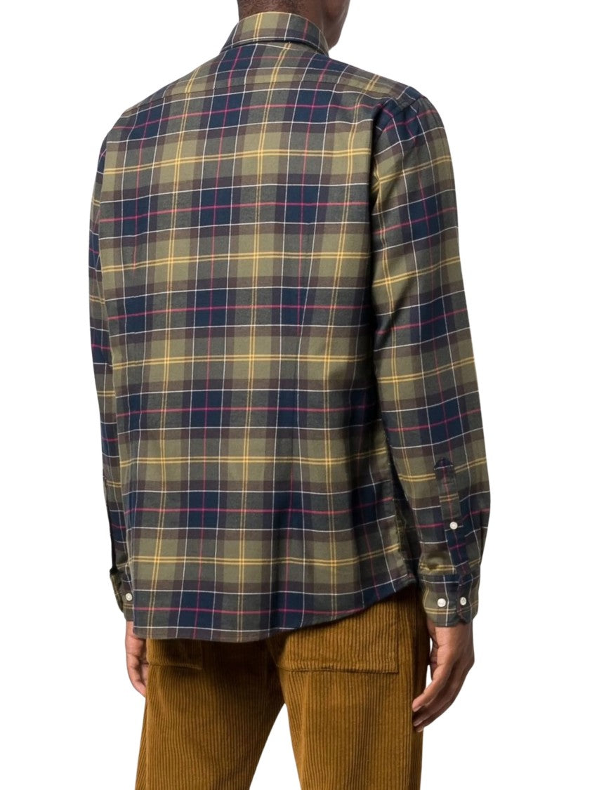 Barbour Fortrose Tartan-Pattern Button-Down Shirt With Relaxed Fit