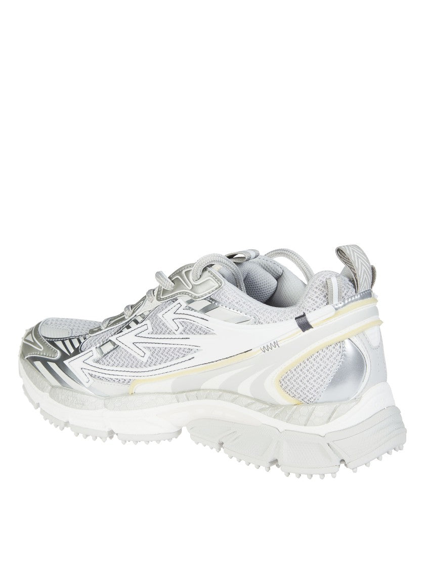 Off-White Ow Be Right Back Futuristic Layered Sneakers