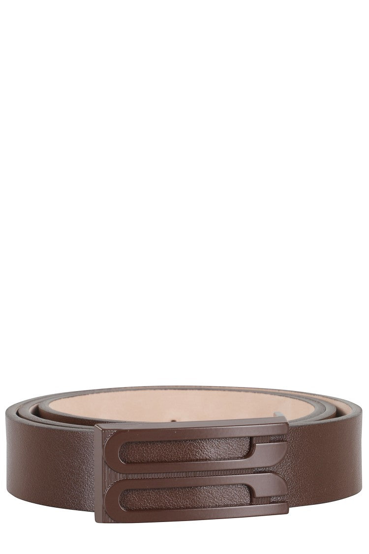Victoria Beckham Black Tonal Regular Frame Belt