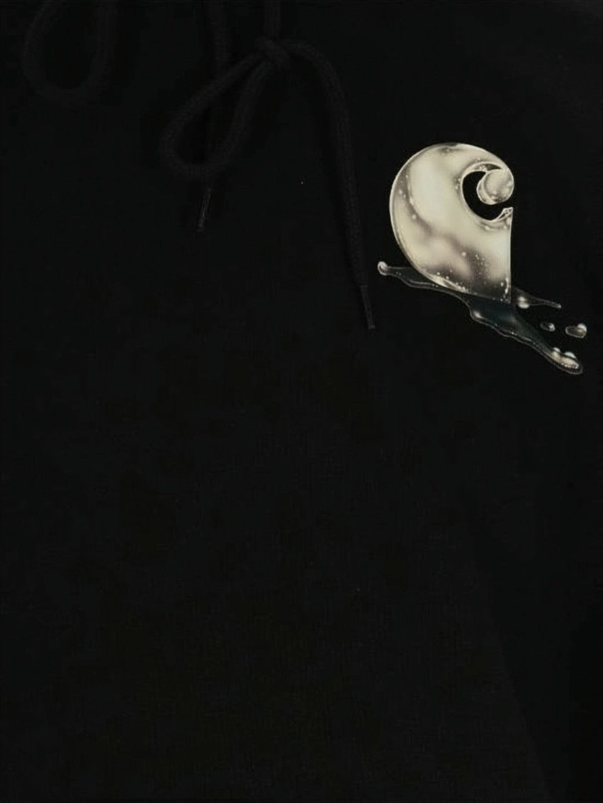 Carhartt Wip Cotton-Blend Graphic Hoodie With Unique Design