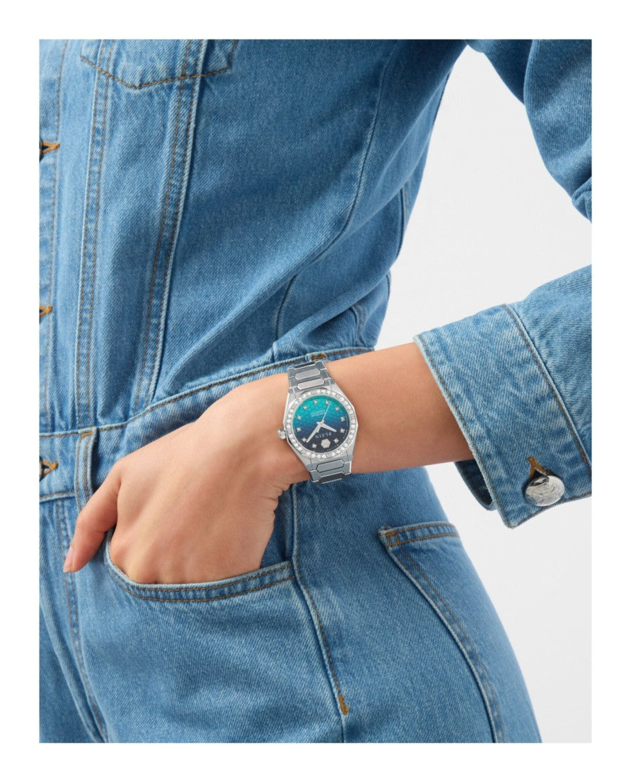 Philipp Plein Plein Deluxe Lady Crystal-Embellished Quartz Watch
