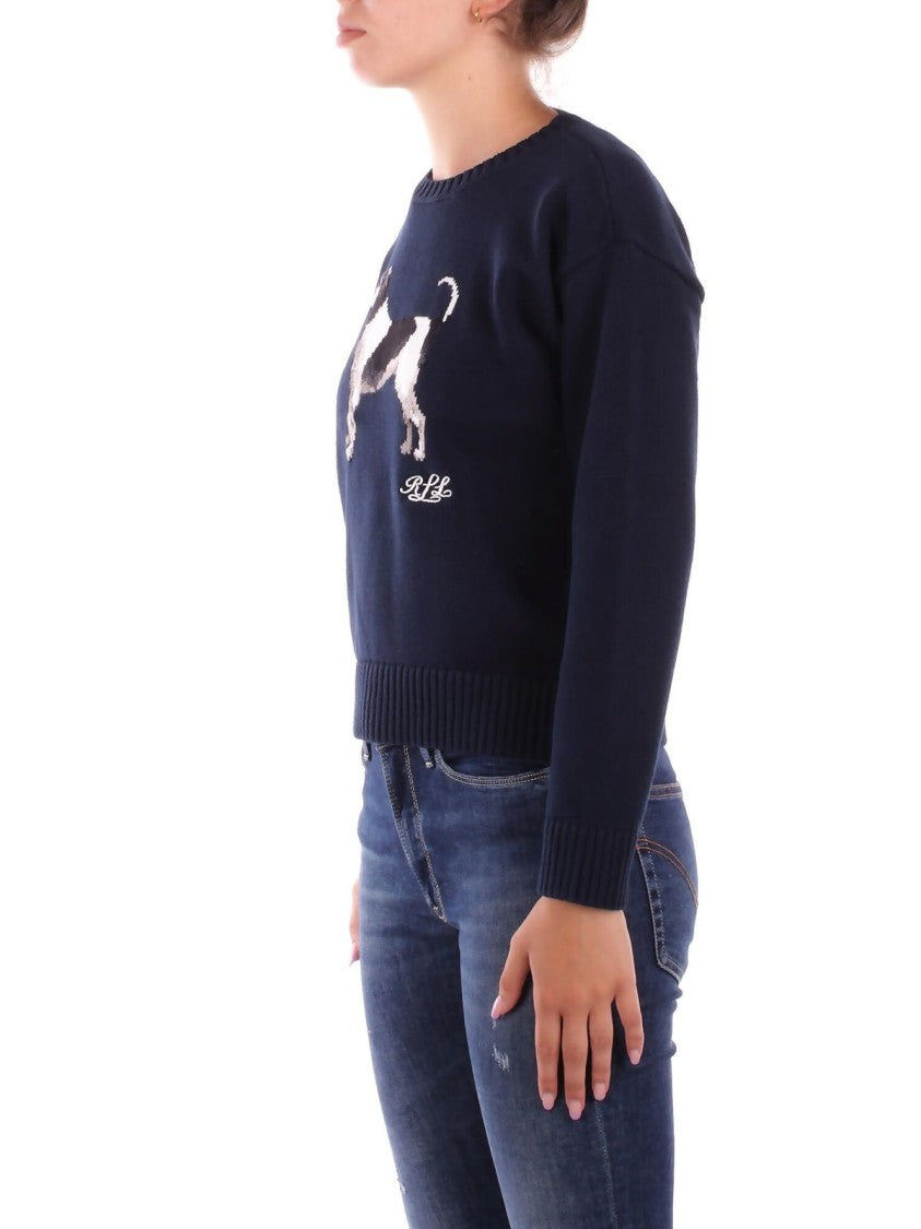 Polo Ralph Lauren English Foxhound Sweater – Blue