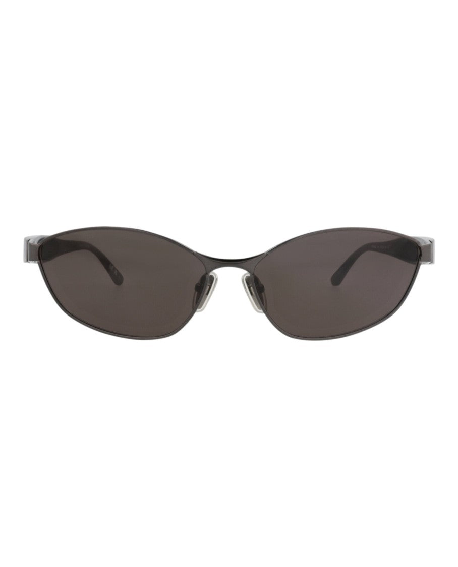 Balenciaga Cat Eye-Frame Metal Sunglasses