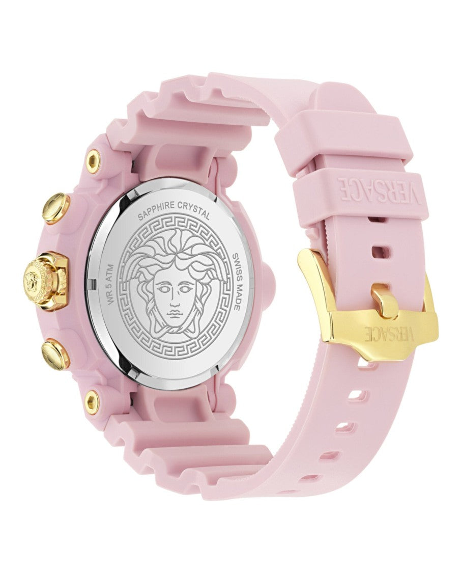 Versace Real Active Chrono Silicone Watch