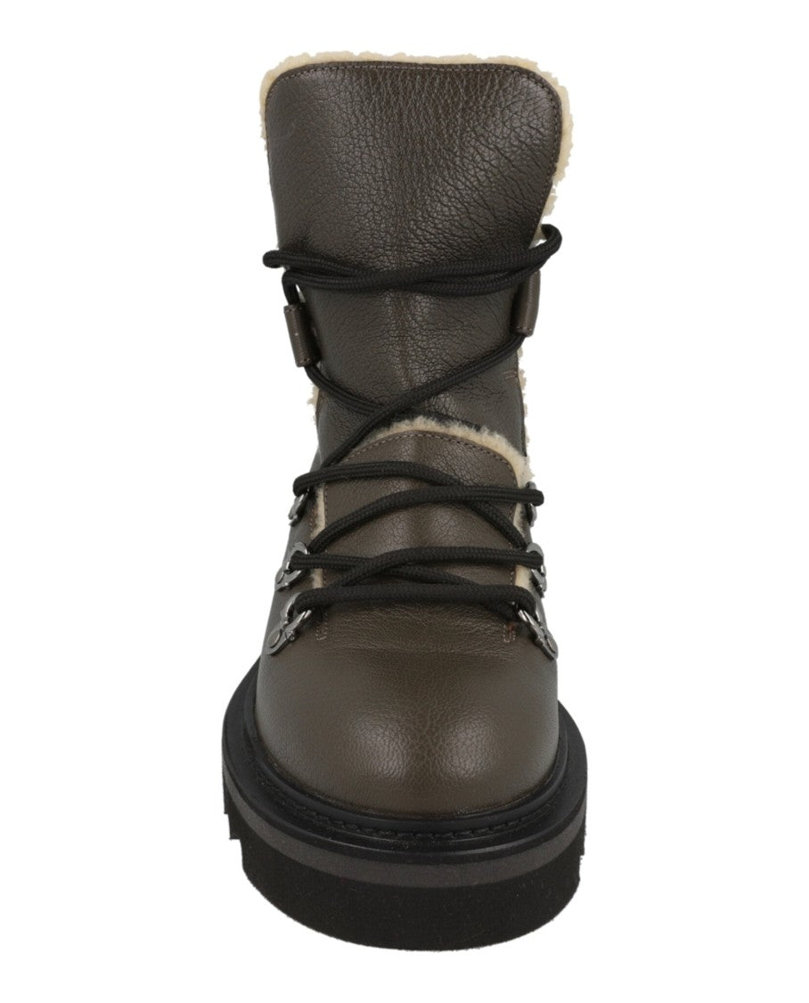 Ferragamo Elimo F Leather Boots