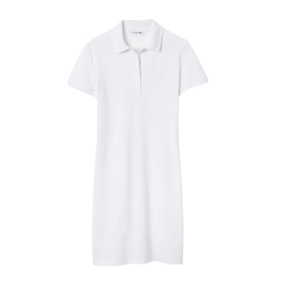 Lacoste Ribbed Polo Dress