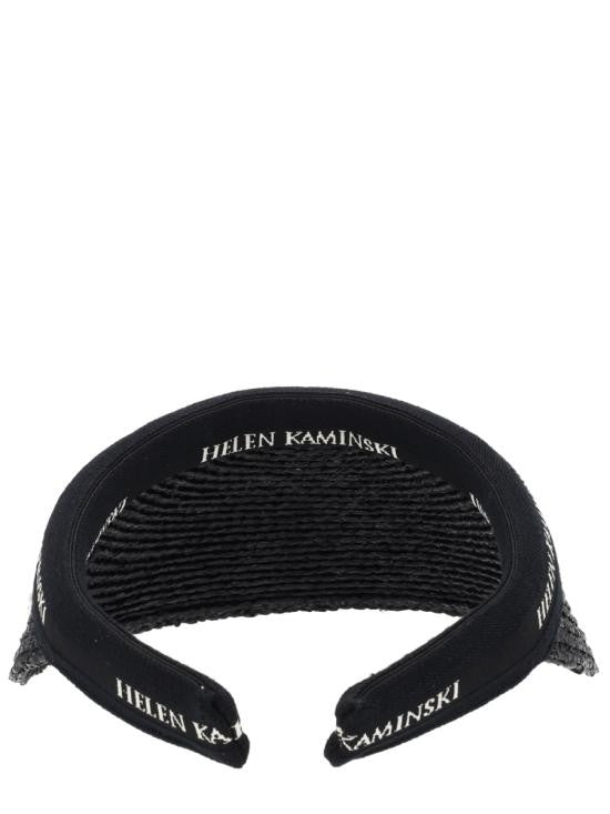 Helen Kaminski Wide-Brimmed Raffia Sun Visor