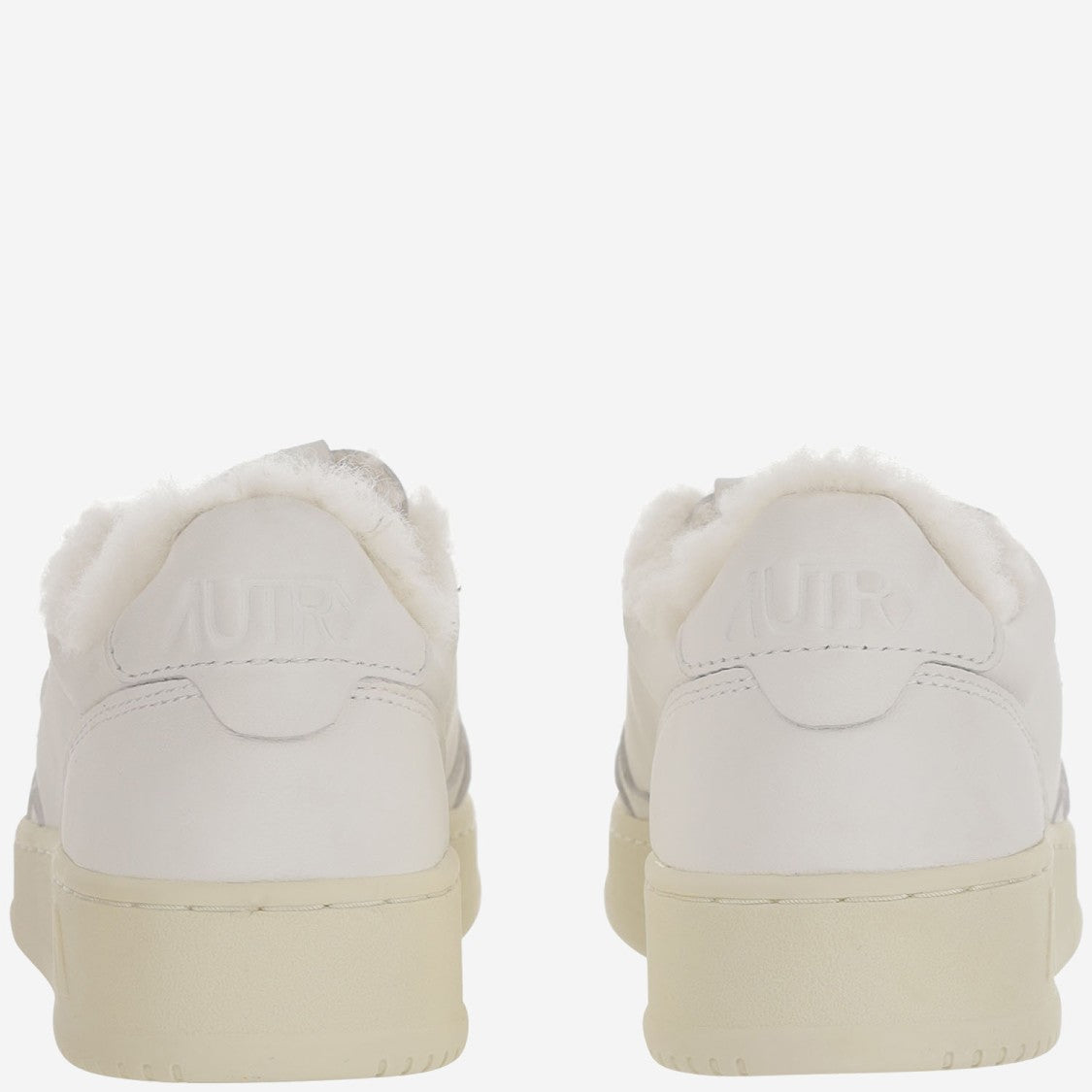 Autry Low Sneakers With Leather And Suede Combination