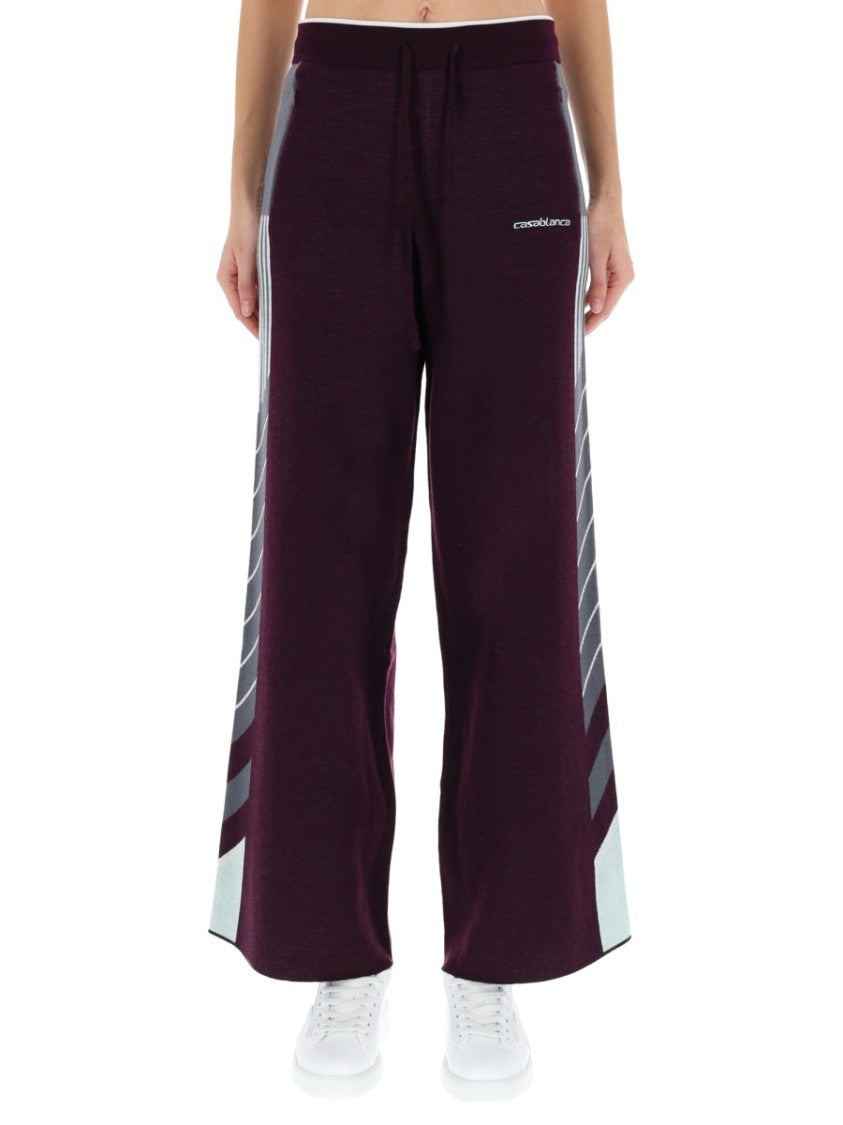 Casablanca Diagonal Tennis Pants