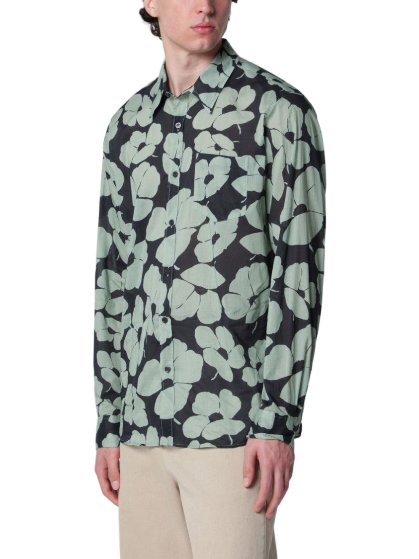 Dries Van Noten Classic Minimalist Long Sleeve Button Shirt