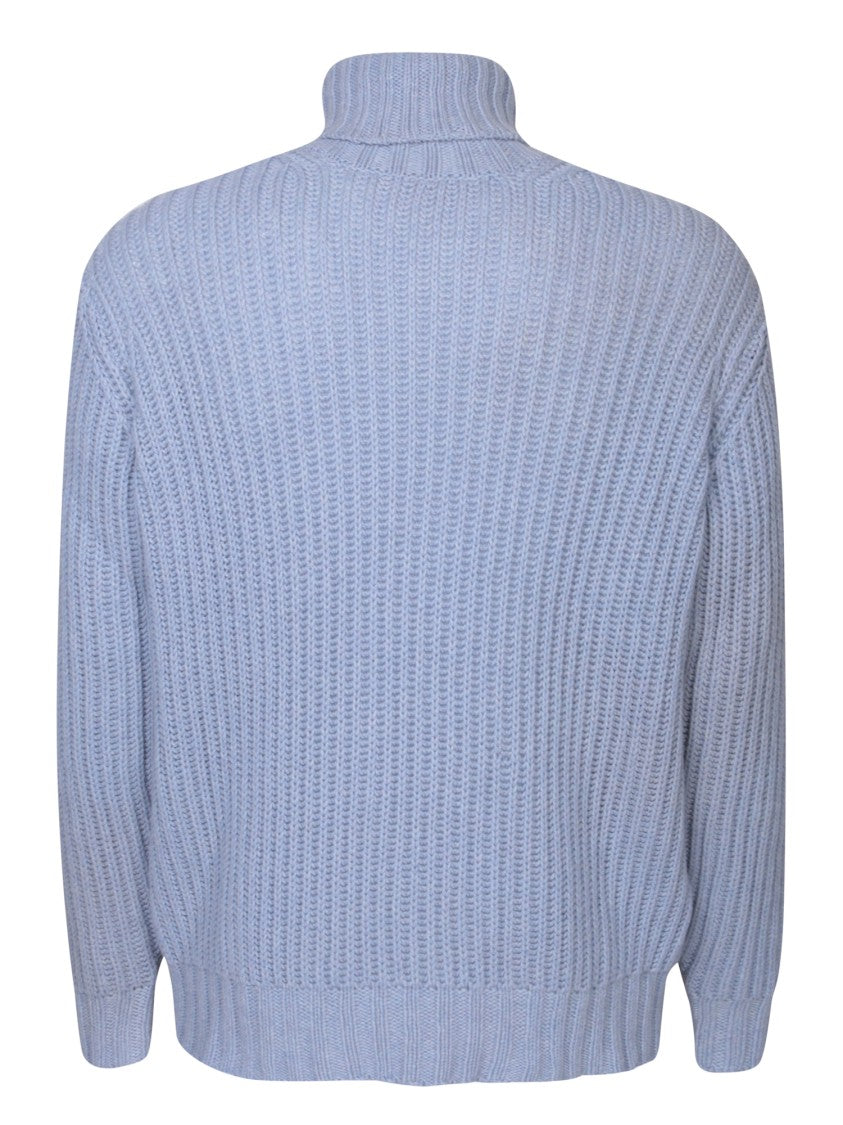 Dell'oglio Blue Cashmere Pullover