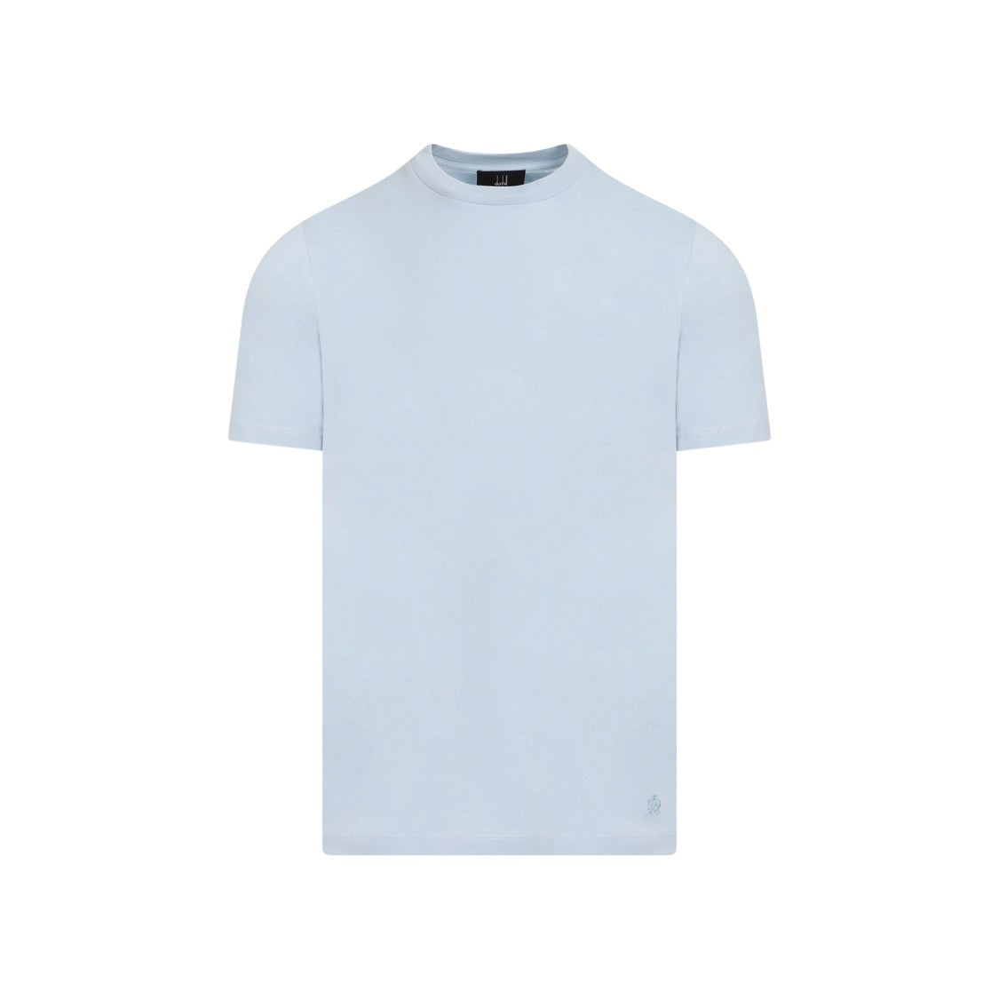 Dunhill Ad Insignia Light Blue Cotton T-Shirt