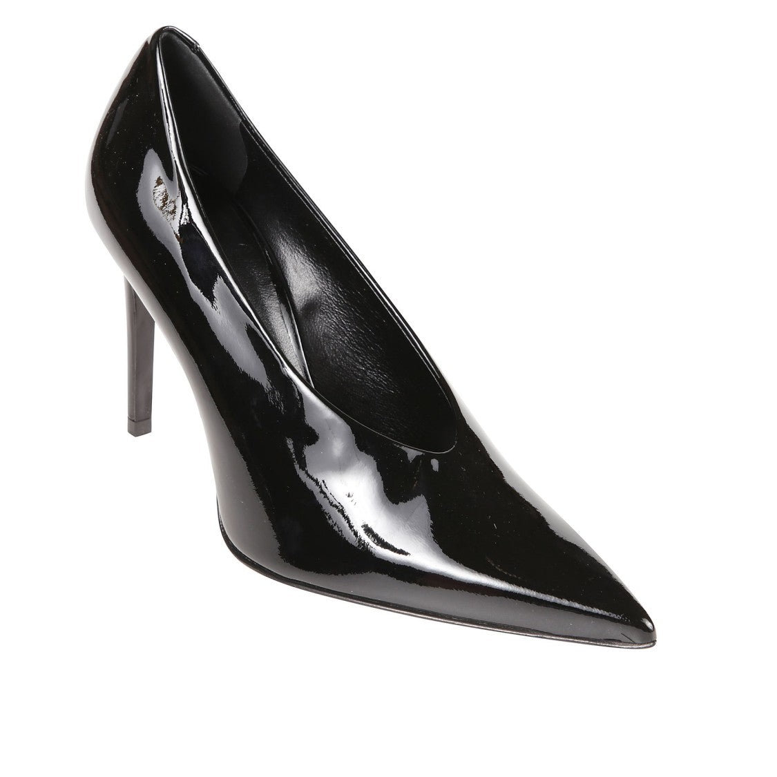 Guglielmo Rotta Glossy Patent Leather High-Heeled Pumps
