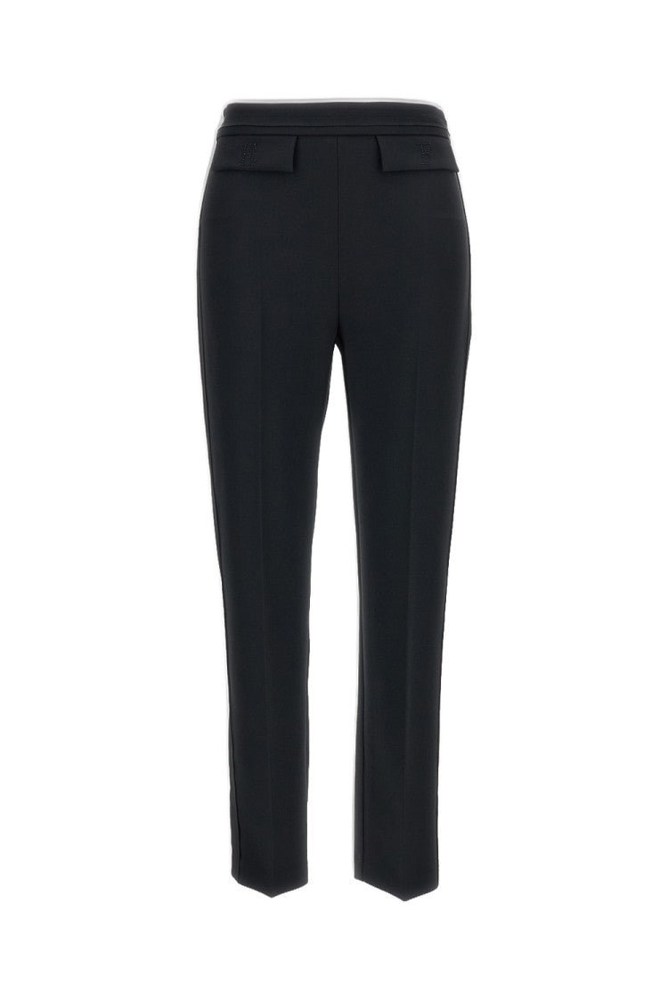 Elisabetta Franchi Lightweight Stretch Crêpe Trousers