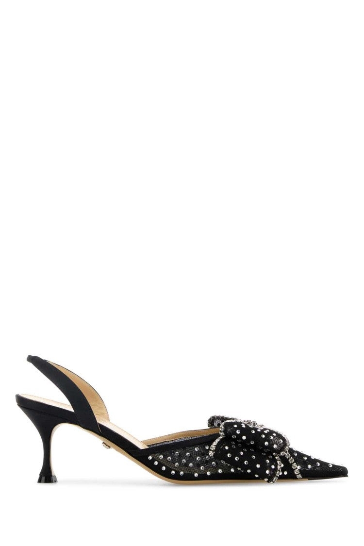 Mach & Mach Embellished Mesh Le Cadeau Pumps