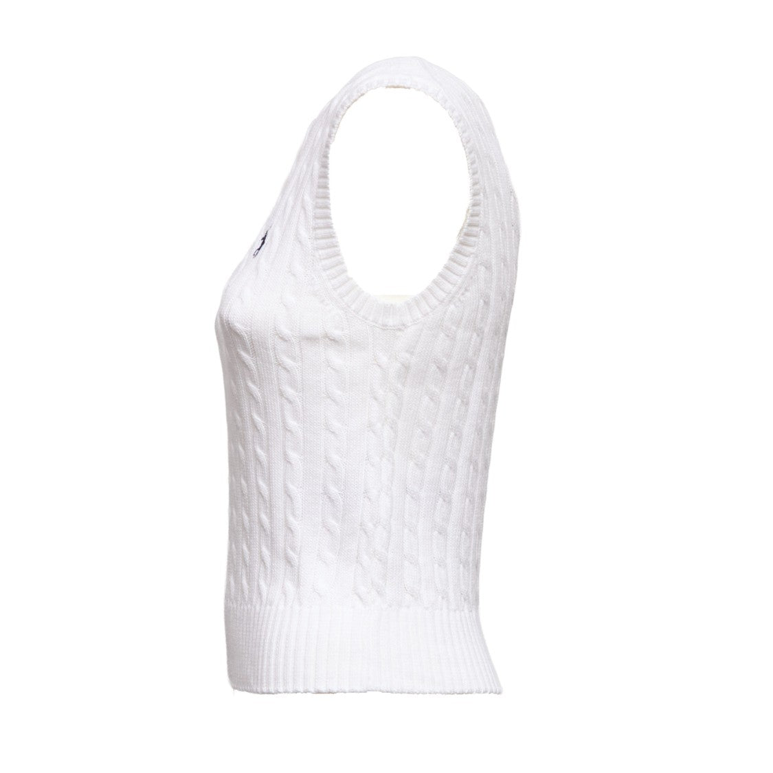 Polo Ralph Lauren Combed Cotton Cable-Knit Vest
