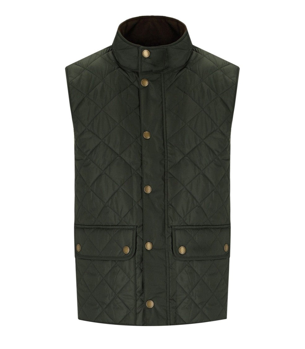Barbour New Lowerdale Sage Green Vest